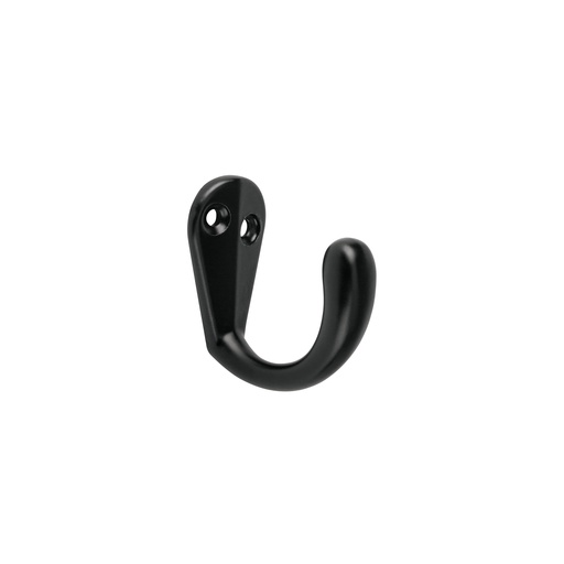 [T46833] Gancho sencillo tipo perchero, negro, Hermex - Pag 789
