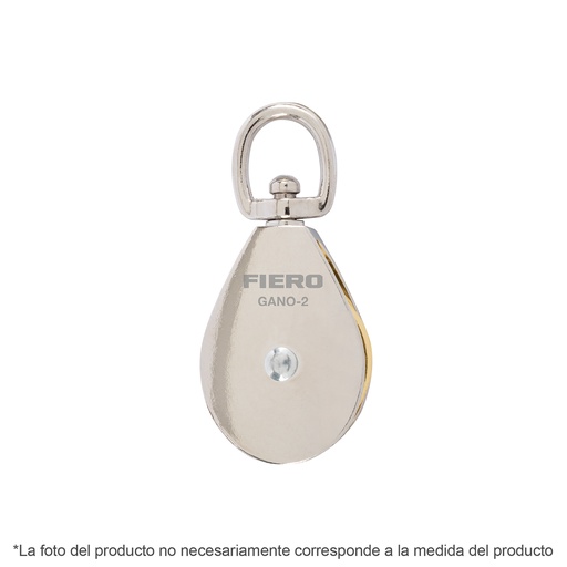 [T44114] Garrucha metálica para noria de 1', Fiero - Pag 739