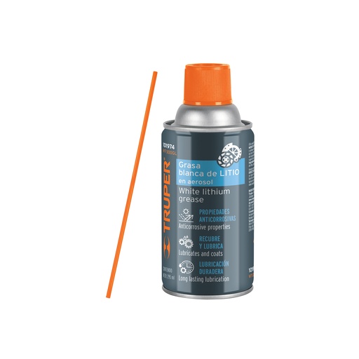 [T101974] Grasa blanca de litio en aerosol 295 ml, Truper - Pag 274