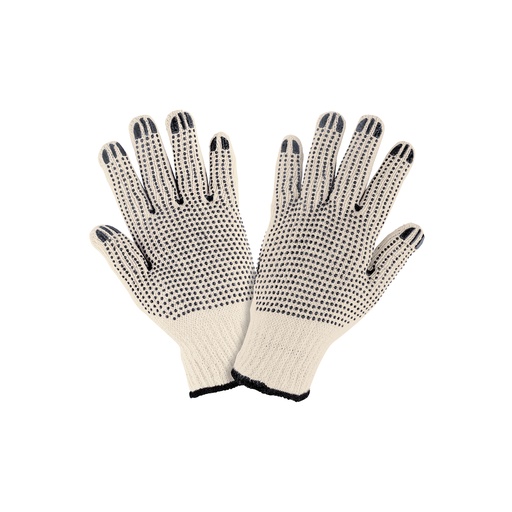 [T21830] Guantes de algodón con puntos de PVC en palma y dorso,Pretul - Pag 447
