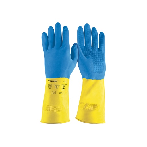 [T15268] Guantes de látex reforzados para limpieza, medianos, Truper - Pag 450, 804