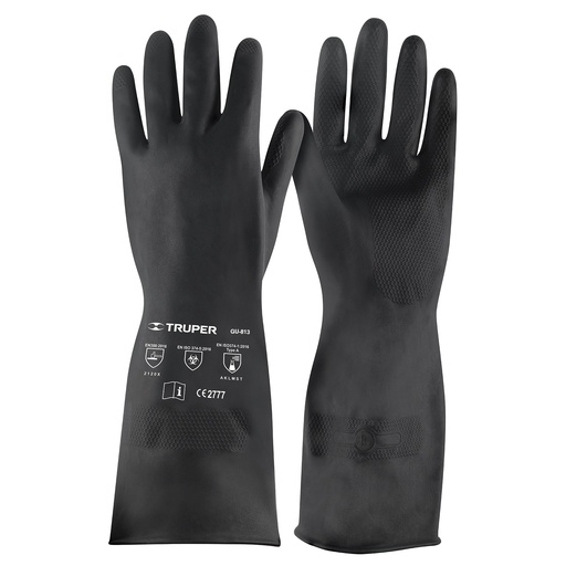 [T14271] Guantes de neopreno p/manejo de químicos, grandes, Truper - Pag 450