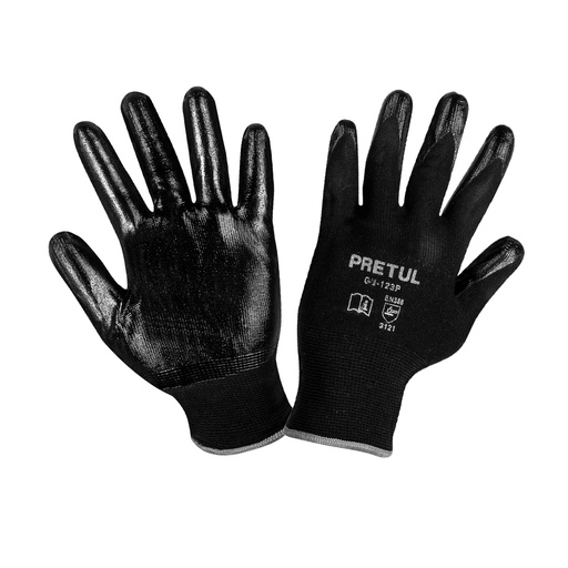 [T20028] Guantes de nylon recubiertos de nitrilo, G, Pretul - Pag 449