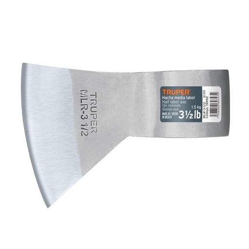 [T19992] Hacha media labor ojo redondo 3-1/2 lb sin mango, Truper - Pag 275