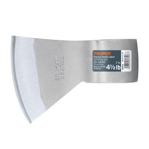 [T19994] Hacha media labor ojo redondo 4-1/2 lb sin mango, Truper - Pag 225