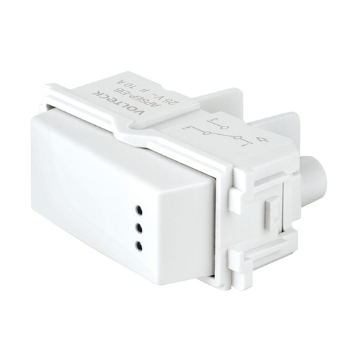 [T48054] Interruptor de 3 vías con luz piloto, línea Italiana, blanco - Pag 520