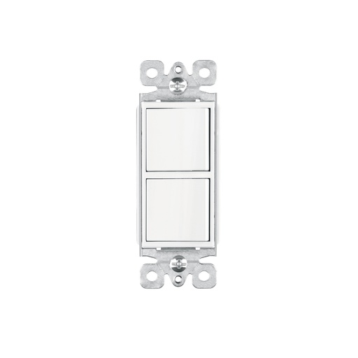 [T46337] Interruptor dúplex, 1 sencillo y 1 de 3 vías, línea Classic - Pag 526