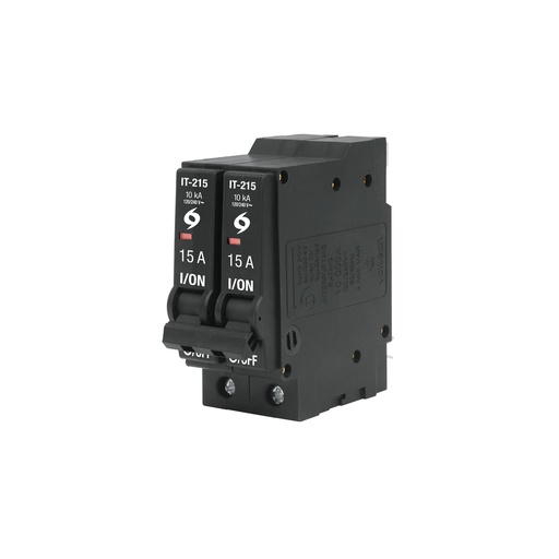 [T46703] Interruptor termomagnético 2 polos 15 A, Volteck - Pag 558