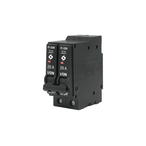 [T46704] Interruptor termomagnético 2 polos 20 A, Volteck - Pag 558