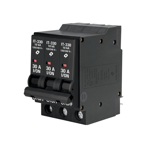 [T47515] Interruptor termomagnético 3 polos 30 A, Volteck - Pag 558