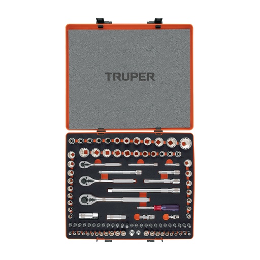 [T12893] Juego 103 herramientas 1/4', 3/8' y 1/2' std y mm p/mecánico - Pag 243