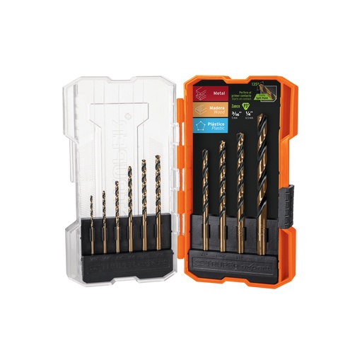[T11399] Juego de 10 brocas HSS para metal en estuche, Truper Expert - Pag 71