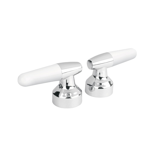 [T49214] Juego de 2 manerales ABS/metal tipo cono para lavabo, Basic - Pag 621