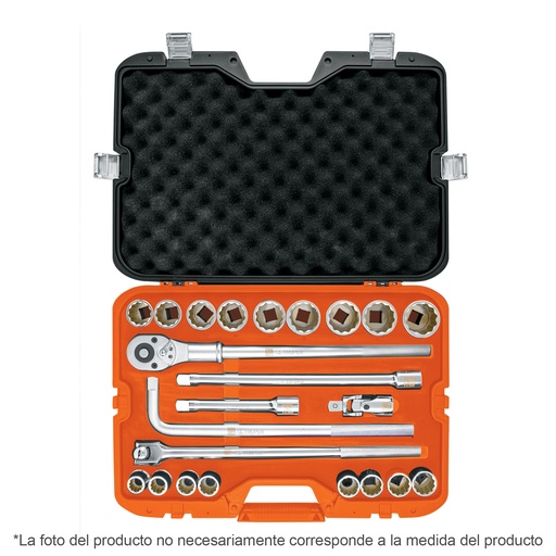 [T13970] Juego de 23 herramientas cuadro 3/4' std para mecánico - Pag 242