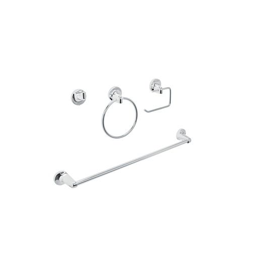 [T49164] Juego de 4 accesorios para baño metálicos, Foset Aqua - Pag 634