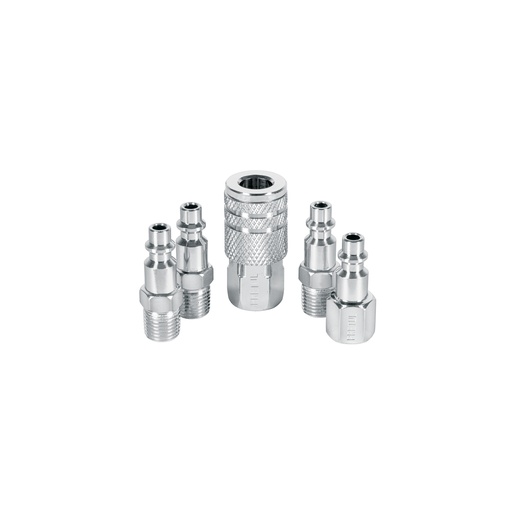 [T27021] Juego de 4 conectores y 1 cople para compresor, Pretul - Pag 122