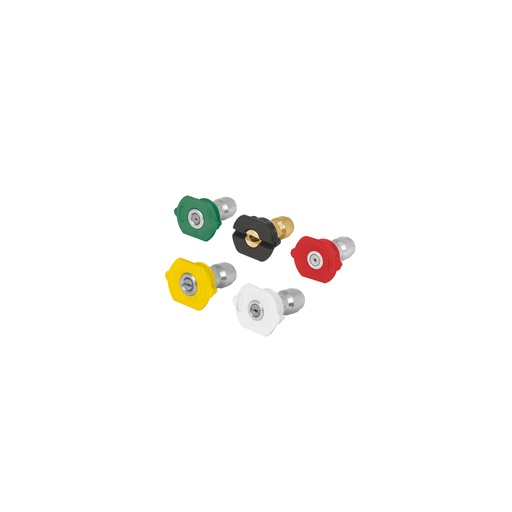 [T15766] Juego de 5 boquillas para hidrolavadora LAGAS-4000, Truper - Pag 229