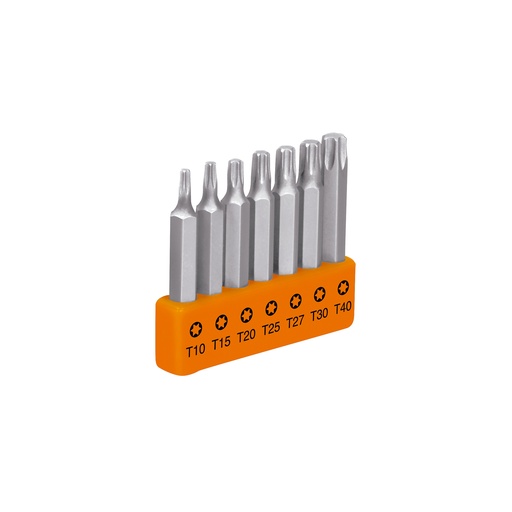 [T17796] Juego de 7 puntas torx combinadas largo 2', Truper Expert - Pag 426