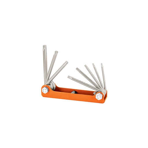 [T15569] Juego de 8 llaves torx tipo navaja, cuerpo de lámina, Truper - Pag 282
