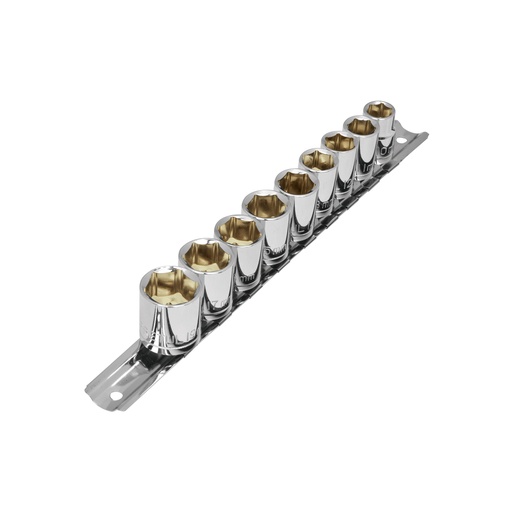 [T21189] Juego de 9 dados cuadro 3/8' mm, Pretul - Pag 151