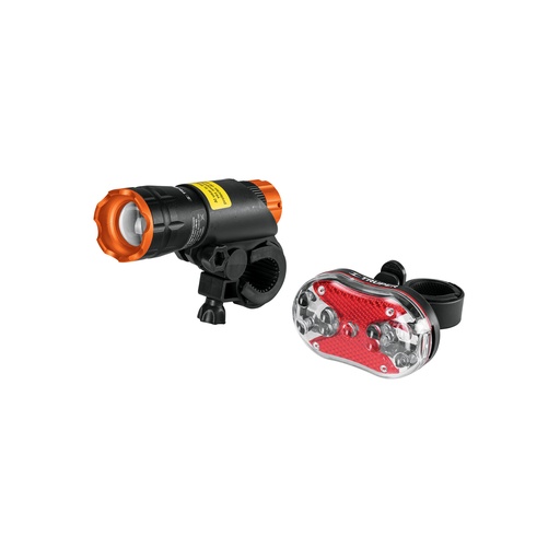 [T16798] Juego de linterna delantera y trasera para bicicleta, Truper - Pag 267