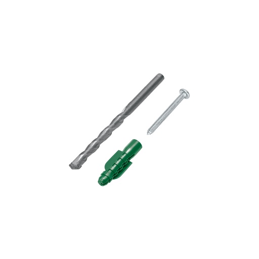 [T40162] Kit de 20 taquetes 1/2' con pijas #14 y 1 broca 1/2', Fiero - Pag 757