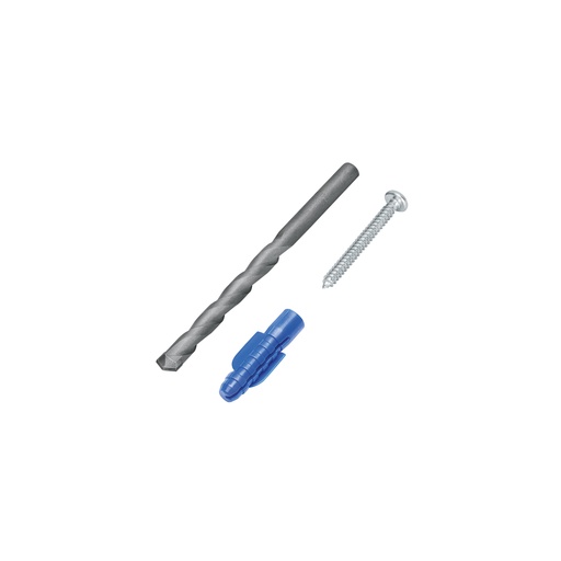 [T40161] Kit de 20 taquetes 3/8' con pijas #12 y 1 broca 3/8', Fiero - Pag 757