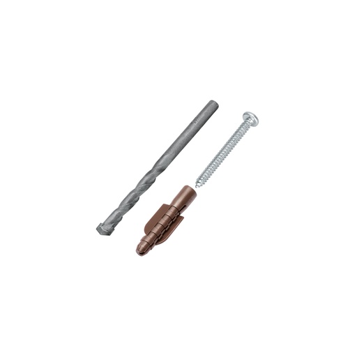 [T40160] Kit de 20 taquetes 5/16'con pijas #10 y 1 broca 5/16', Fiero - Pag 757
