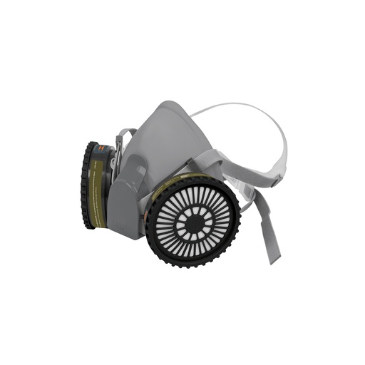 [T13730] Kit respirador profesional con cartuchos multigas, Truper - Pag 439