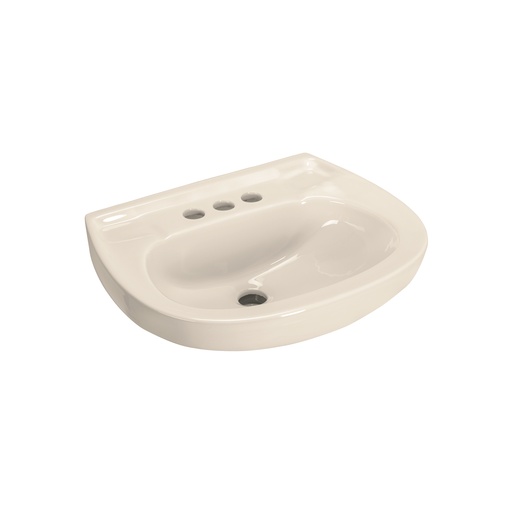 [T49356] Lavabo cerámico con rebosadero, marfil, Foset - Pag 726