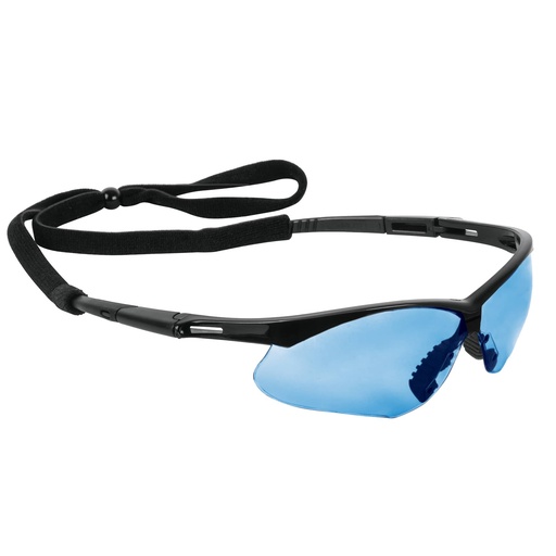 [T15176] Lentes seguridad azul antiempaño c/cordón ajustable, Sport - Pag 440