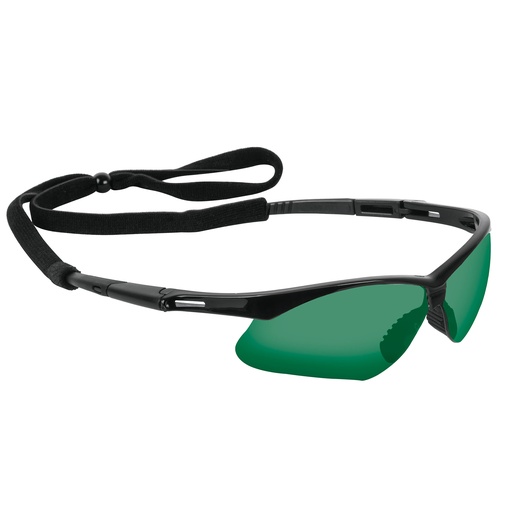 [T15178] Lentes seguridad verde antiempaño c/cordón ajustable, Sport - Pag 440