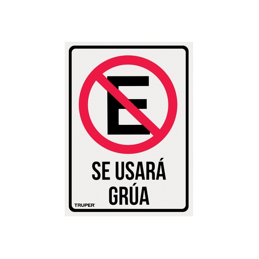 [T18347] Letrero de señalización 'NO ESTACIONARSE', 25 x 34 cm - Pag 465