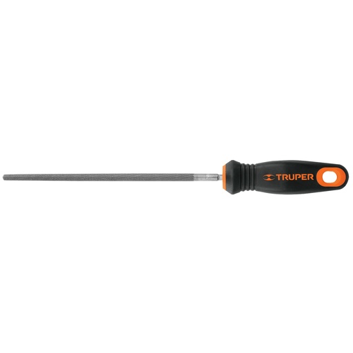 [T15316] Lima redonda bastarda 8' con mango doble inyección, Truper - Pag 254
