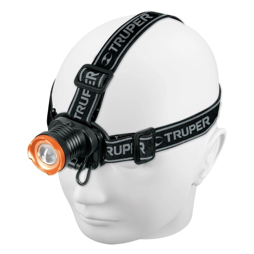 [T102129] Linterna de minero, 80 lúmenes, 1 LED, recargable, Truper - Pag 262