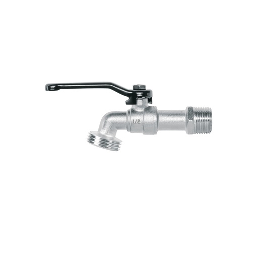 [T28200] Llave de esfera de zinc 1/2', 110 g, s/adaptador, Pretul - Pag 235, 721