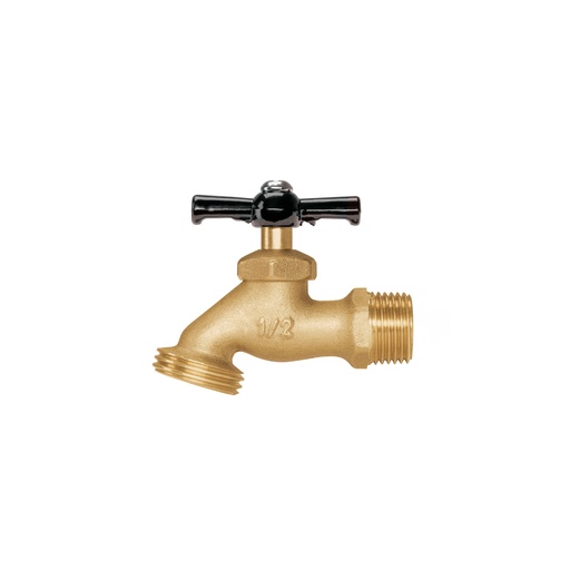 [T22146] Llave para manguera, de latón, 100 g, entrada 1/2', Pretul - Pag 235, 720