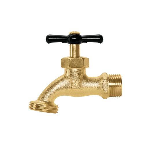 [T49979] Llave para manguera, de zamac, 100 g, 1/2', Foset Basic - Pag 720