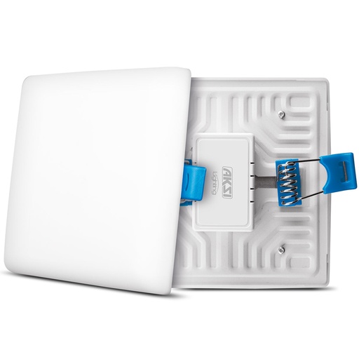 [A117995] Luminario Cuadrado Empotrable Ajustable y de Sobreponer 22W, Luz Cálida