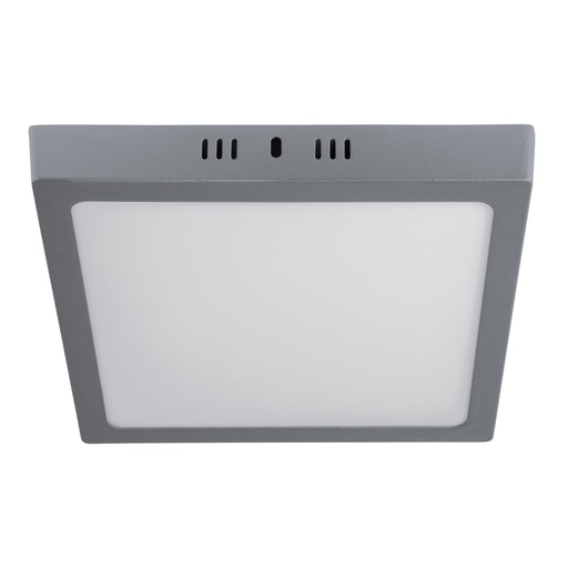 [T47448] Luminario LED cuadrado tipo plafón 18 W, gris, luz de día - Pag 592