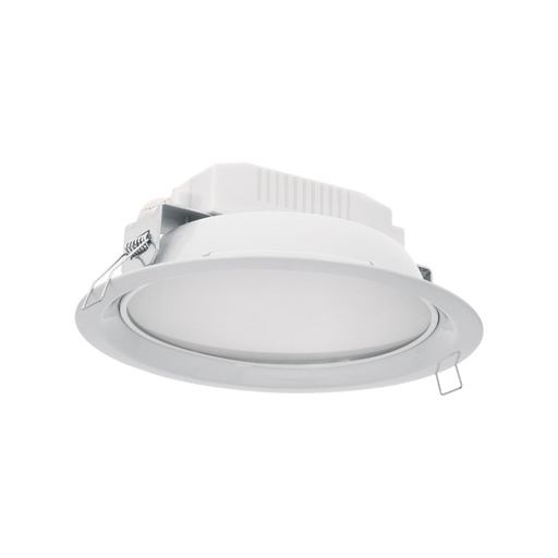 [T48348] Luminario LED empotrado redondo de 12 W, luz de día, Volteck - Pag 598