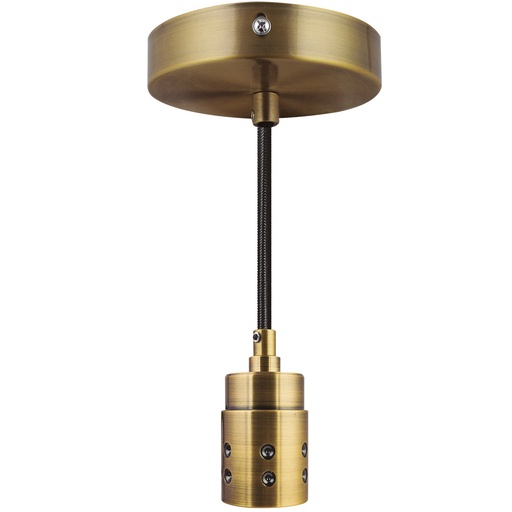 [A125143] Luminario colgante ANDALUCIA - Bronce Mate (1 mt)