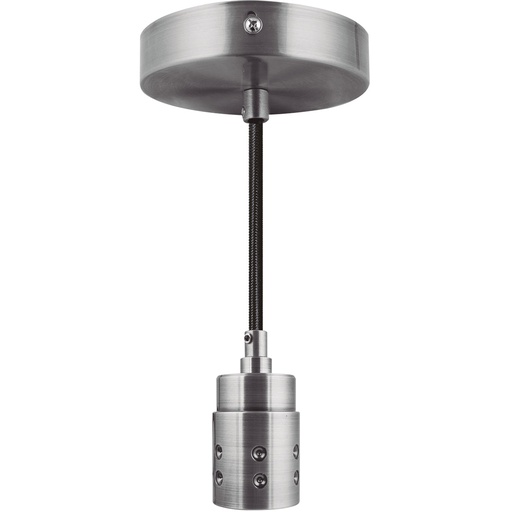 [A125141] Luminario colgante ANDALUCIA - Niquel Mate cepillado (1 mt)
