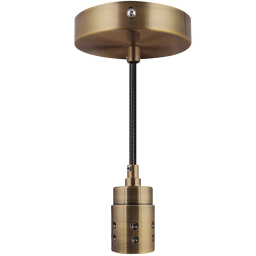 [A125142] Luminario colgante ANDALUCIA - Plata Mate (1 mt)