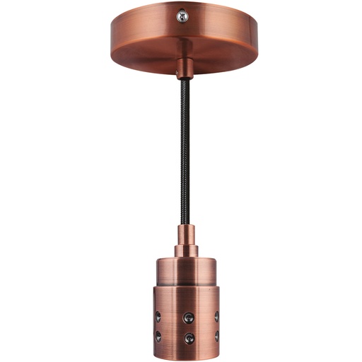 [A125144] Luminario colgante ANDALUCIA - Rose Gold Mate (1 mt)