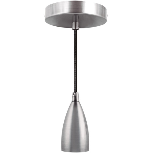 [A125111] Luminario colgante CLASSIQUE - Negro Mate Perlado (1 mt)