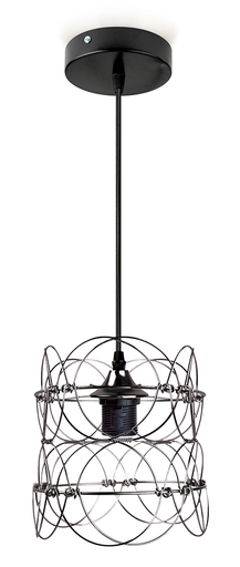 [A125181] Luminario colgante INIFINITI - Negro perlado