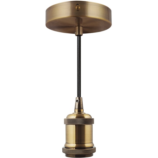 [A125123] Luminario colgante LISBOA - Bronce Mate (1 mt)