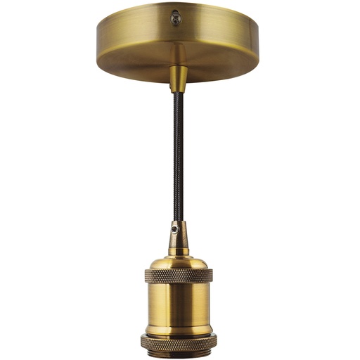 [A125122] Luminario colgante LISBOA - Plata Mate (1 mt)