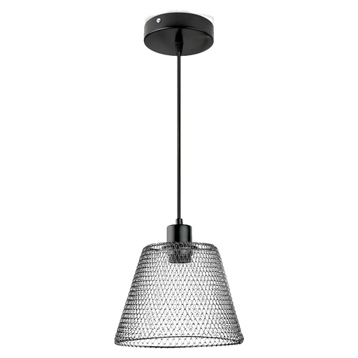 [A125186] Luminario colgante MESH - Negro perlado
